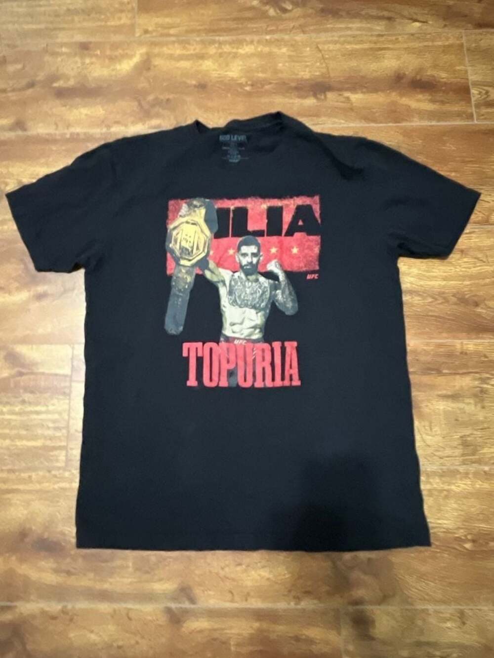 500 Level UFC Ilia Topuria El Matador Champion Graphic T-Shirt